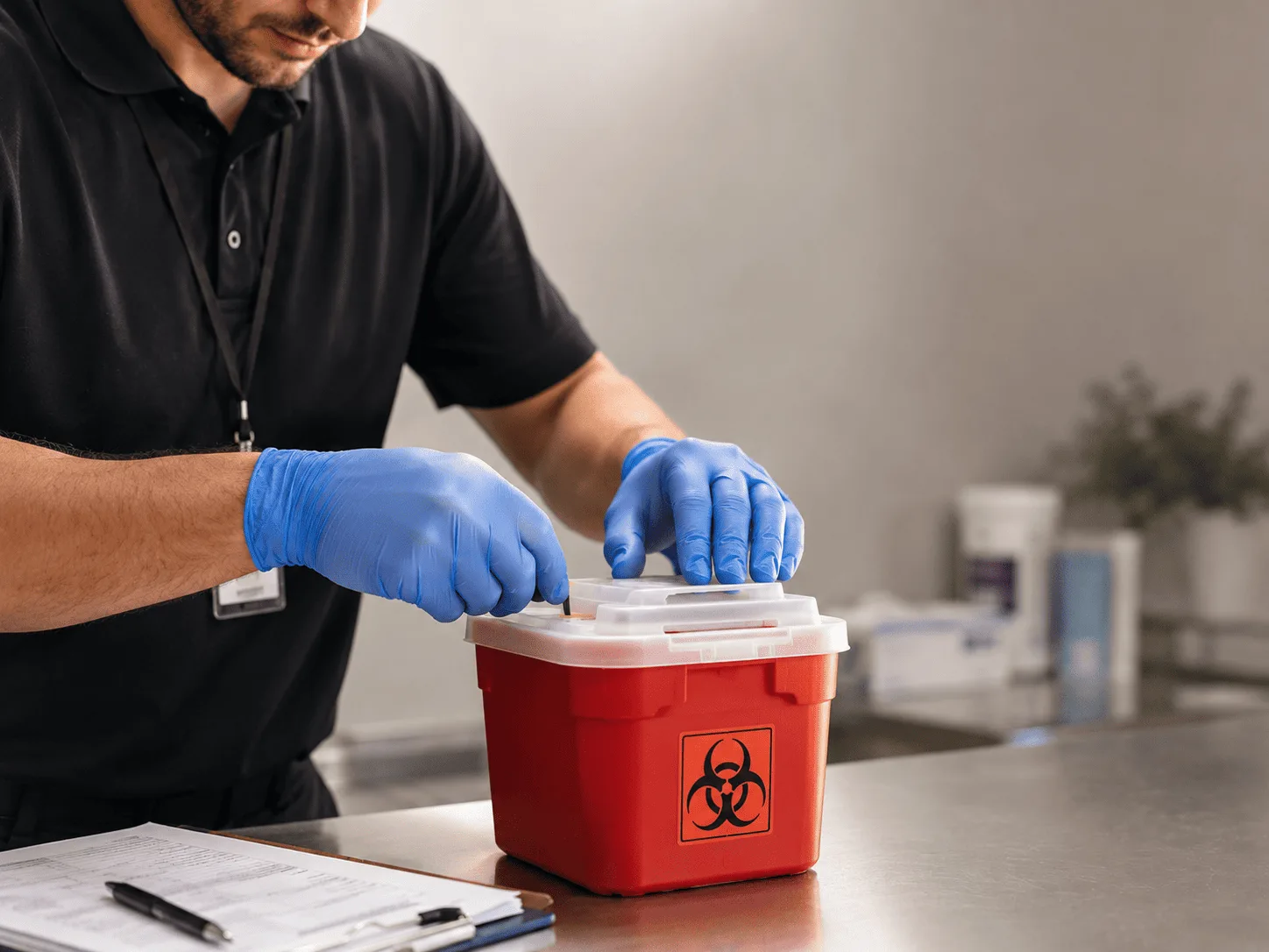 Why choose Sharps Waste Disposal in Noble, LA